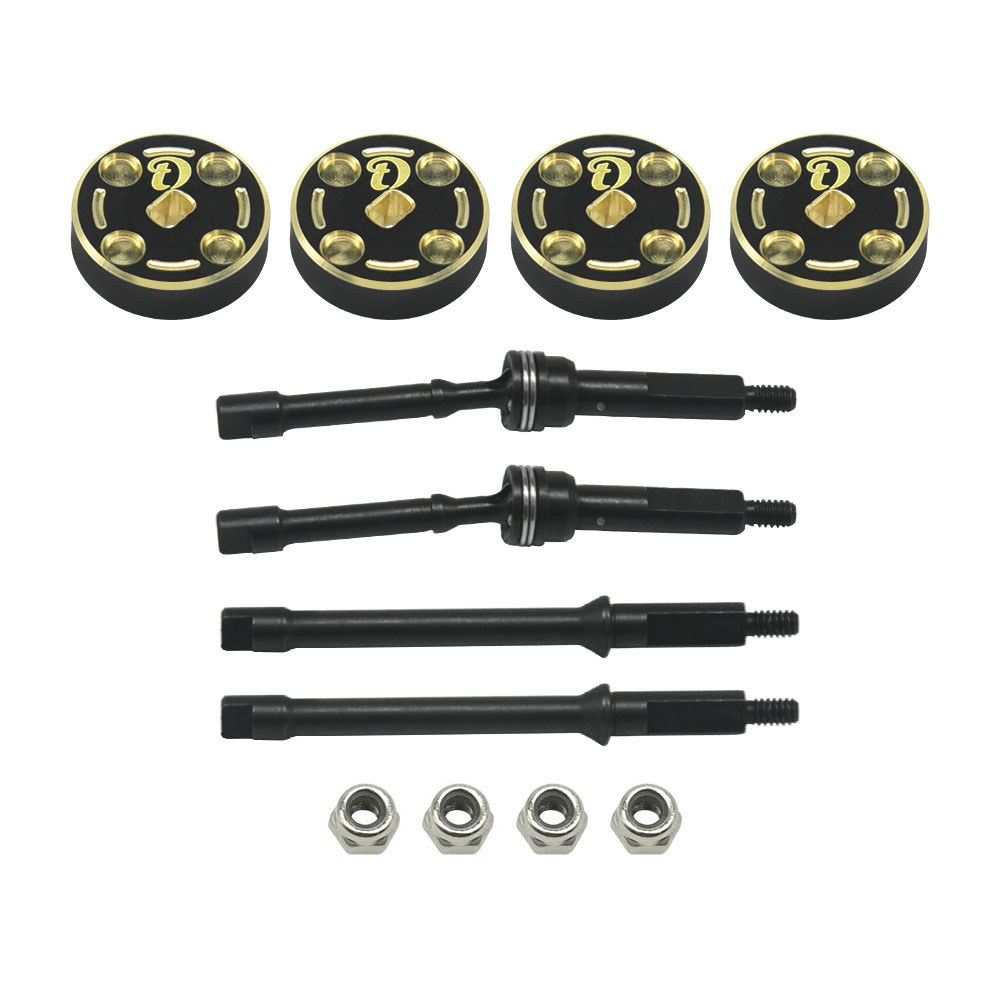 Rc Hobby Jeep Wrangler - Hobby Details Steel Hardening +4mm CVD
