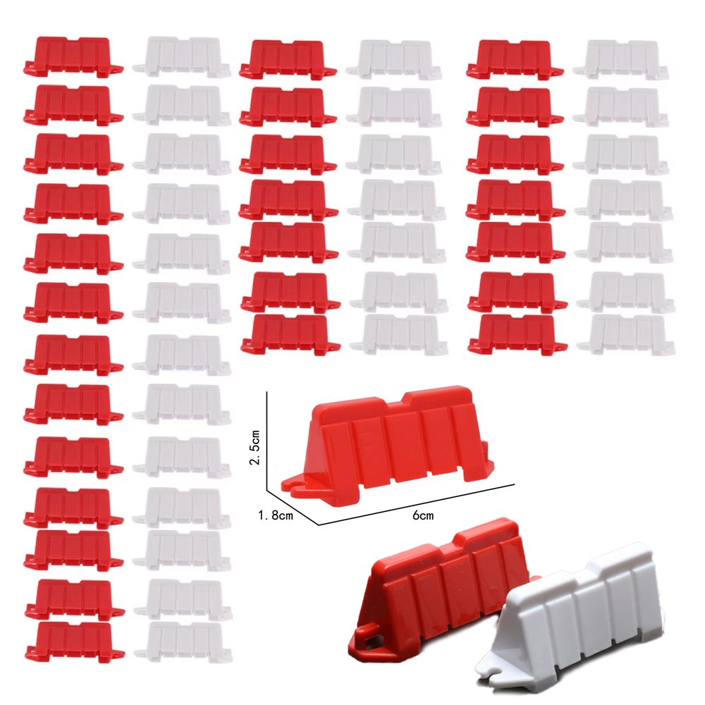 Rc Hobby Track - 100pcs/200pcs/300pcs RC Car Road Barriers Drifting