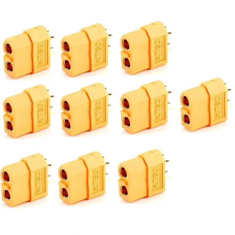 Rc Hobby Helicopter - XT60 Bullet Connectors Male Female 10Pairs