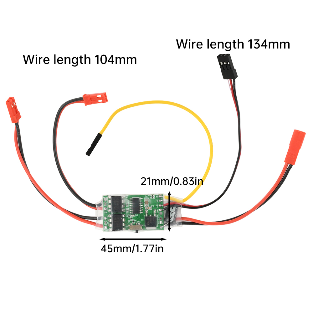 Rc Hobby Track - Dual Channel Bidirectional ESC Brushed Electric