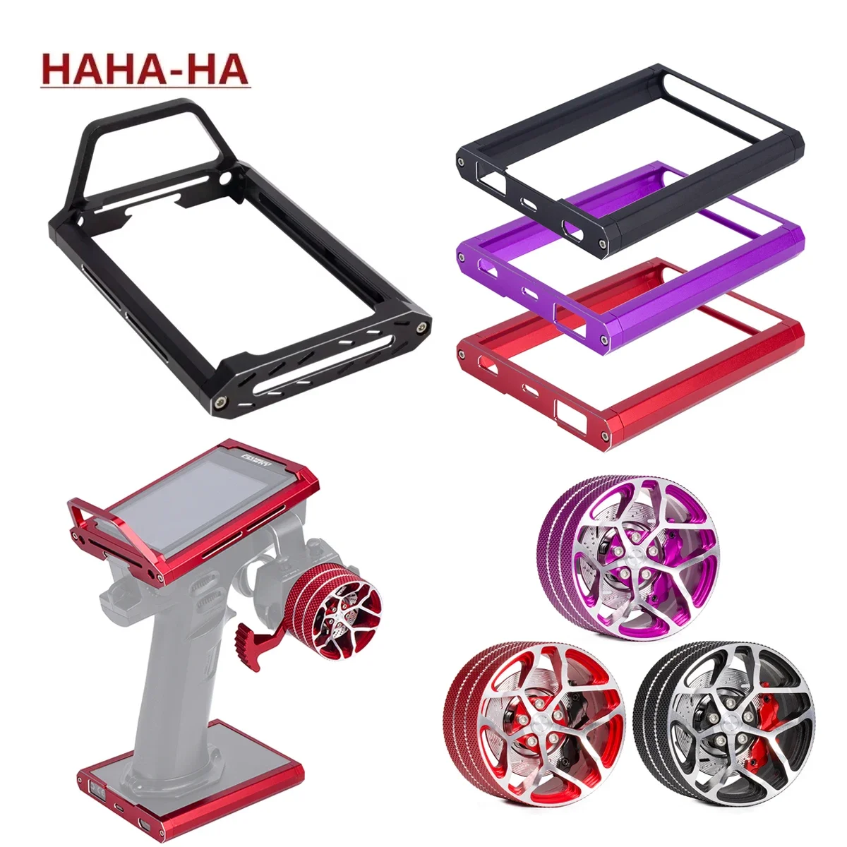 Rc Hobby Zone - CNC Aluminum Transmitter Protector Frame Bracket