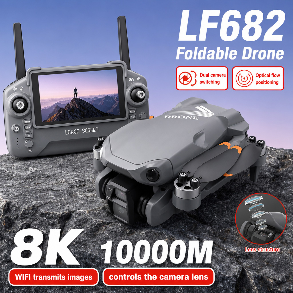 Rc Hobby Wire - Aerial Photo LF682 Drone 8K HD