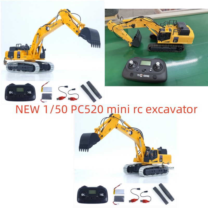 Rc Hobby Track - 1/50 Mini RC Digger PC520 Electric