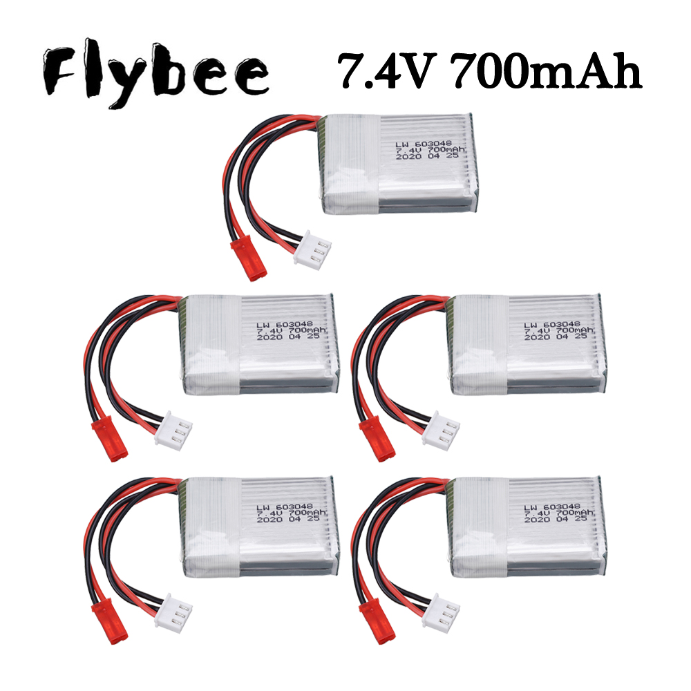 Rc Hobby Helicopter - 7.4V 700mAh 25c Lipo Battery For