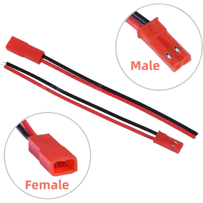 Rc Hobby Wire - 20pcs 10 Pairs JST 2P Connector