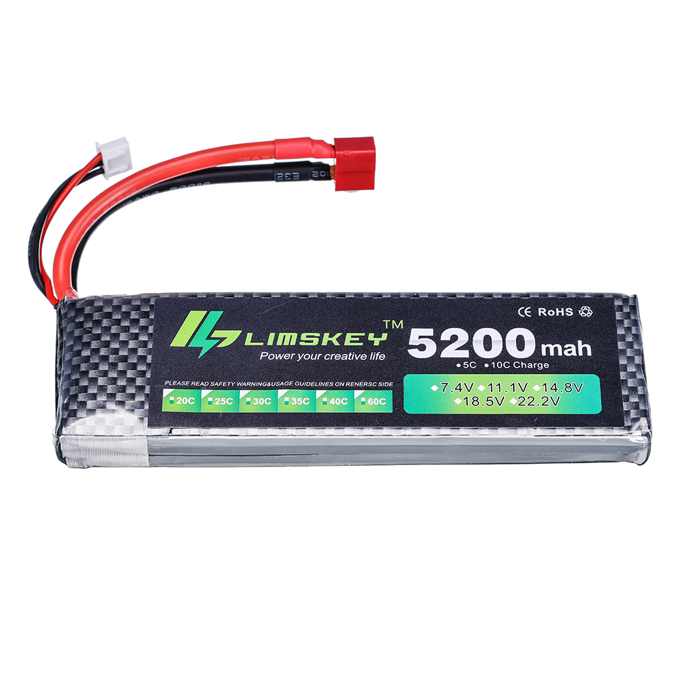 Limskey Power battery 7.4V 520 - Rc Hobby Helicopter review and price
