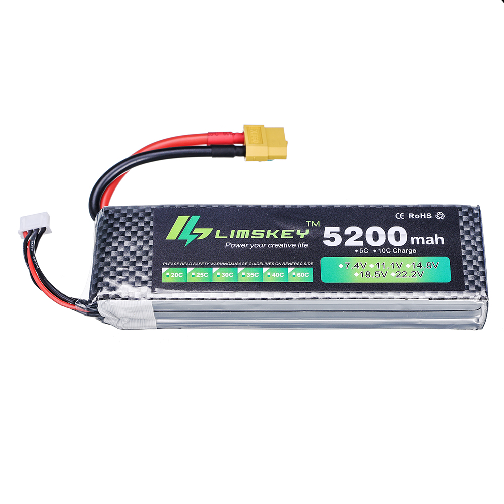 Limskey Power battery 7.4V 520 - Rc Hobby Helicopter review and price