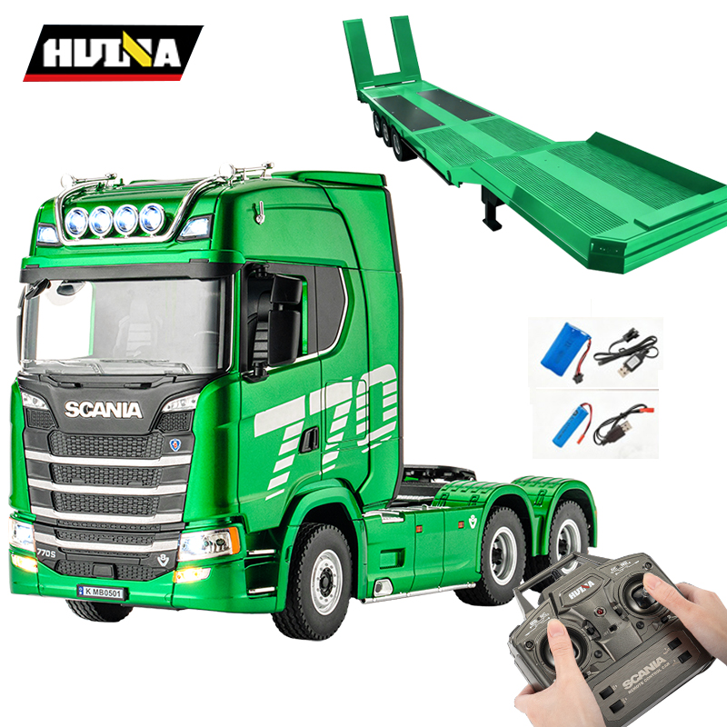 HUINA 1501 1502 green 1/18 19C - Hobby Rc Van review and price