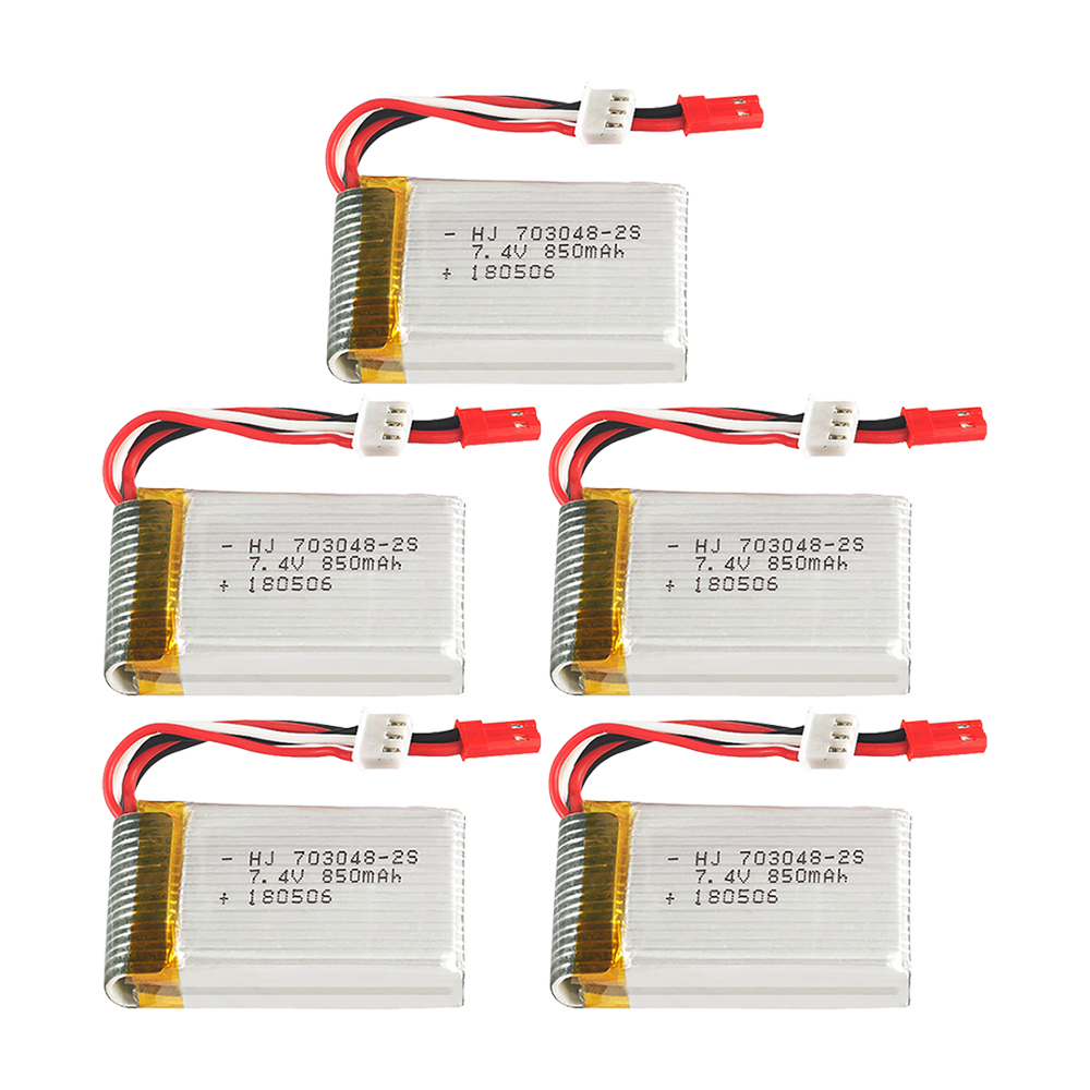 1-5pcs  2s 7.4V 850mAh 703048  - Rc Hobby Helicopter review and price