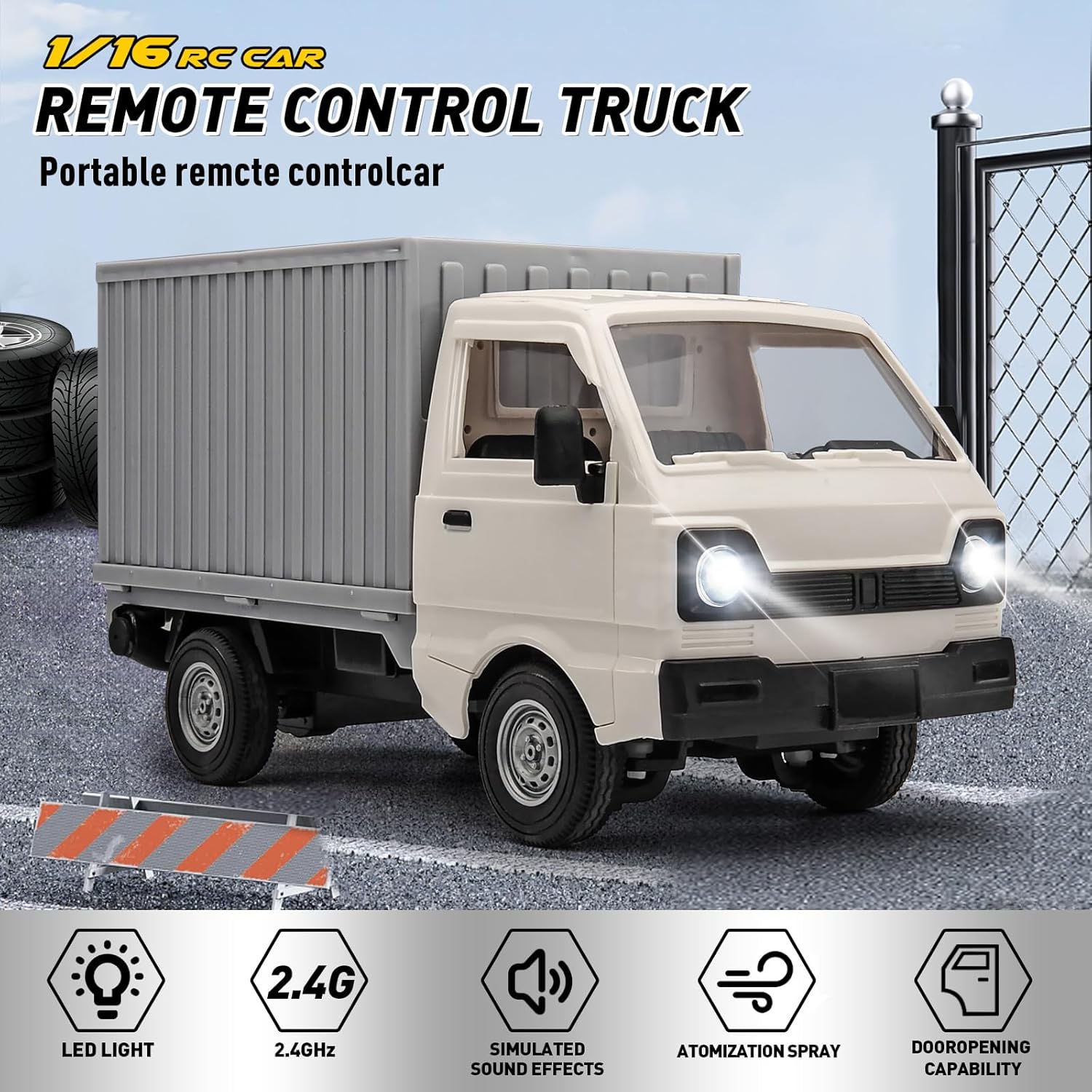 KF21 RC Truck 1:16 2.4GHZ RC C - Rc Hobby France review and price
