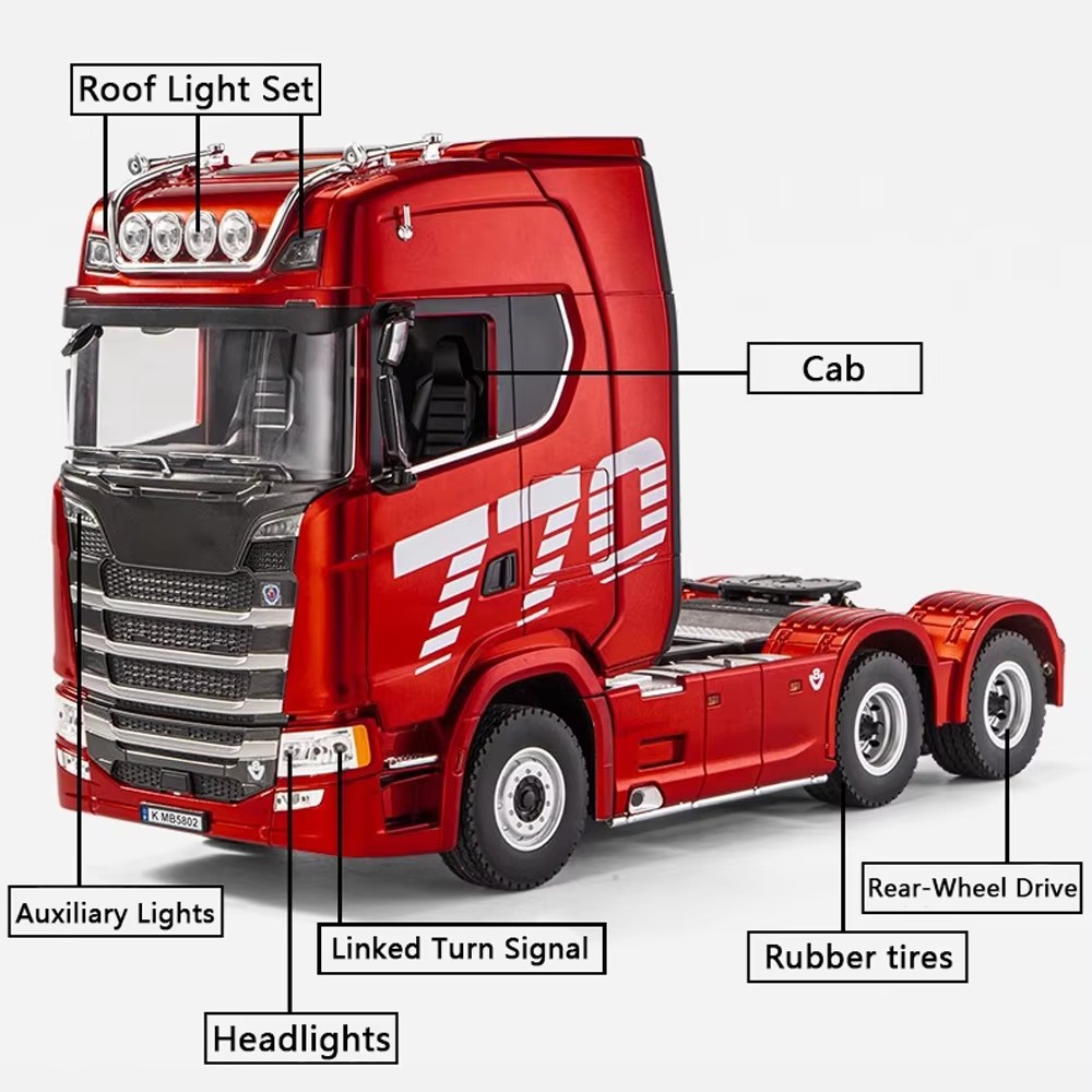 RC Semi Trailer Truck 1:18 wit - Hobby Rc Van review and price