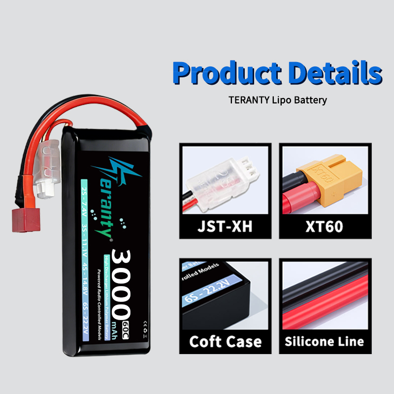 TERANTY 2S 3000mAh Lipo Batter - Rc Hobby Trucks review and price
