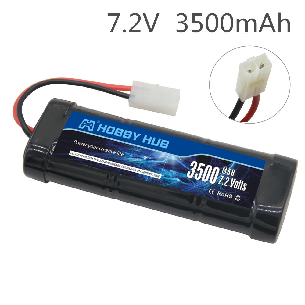 New 7.2V Battery 5000/6800mAh  - Rc Hobby Tank review and price