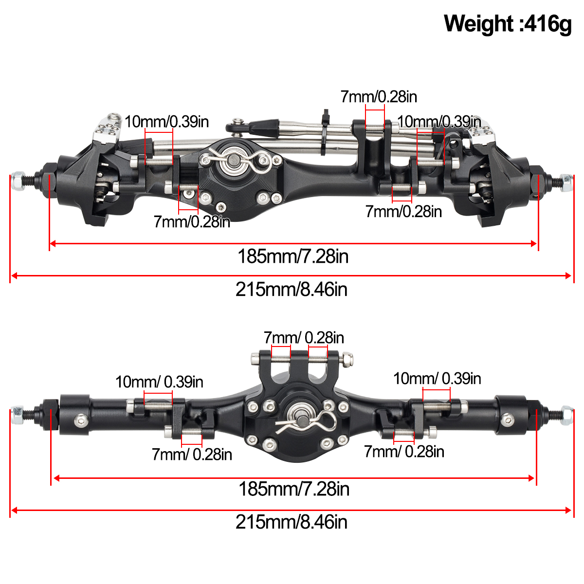 CNC Aluminum Front Rear F10T S - Rc Hobby Zone review and price