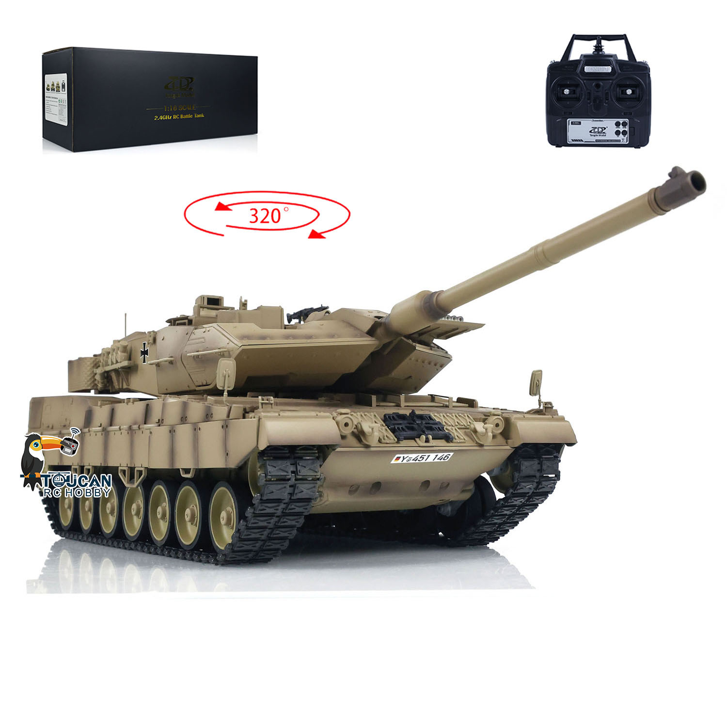 Gifts 1/16 RTR Tongde TOUCAN P - Rc Hobby Tank review and price