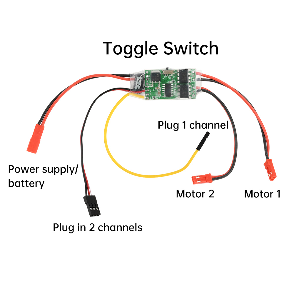 Dual Channel Bidirectional ESC - Rc Hobby Track review and price