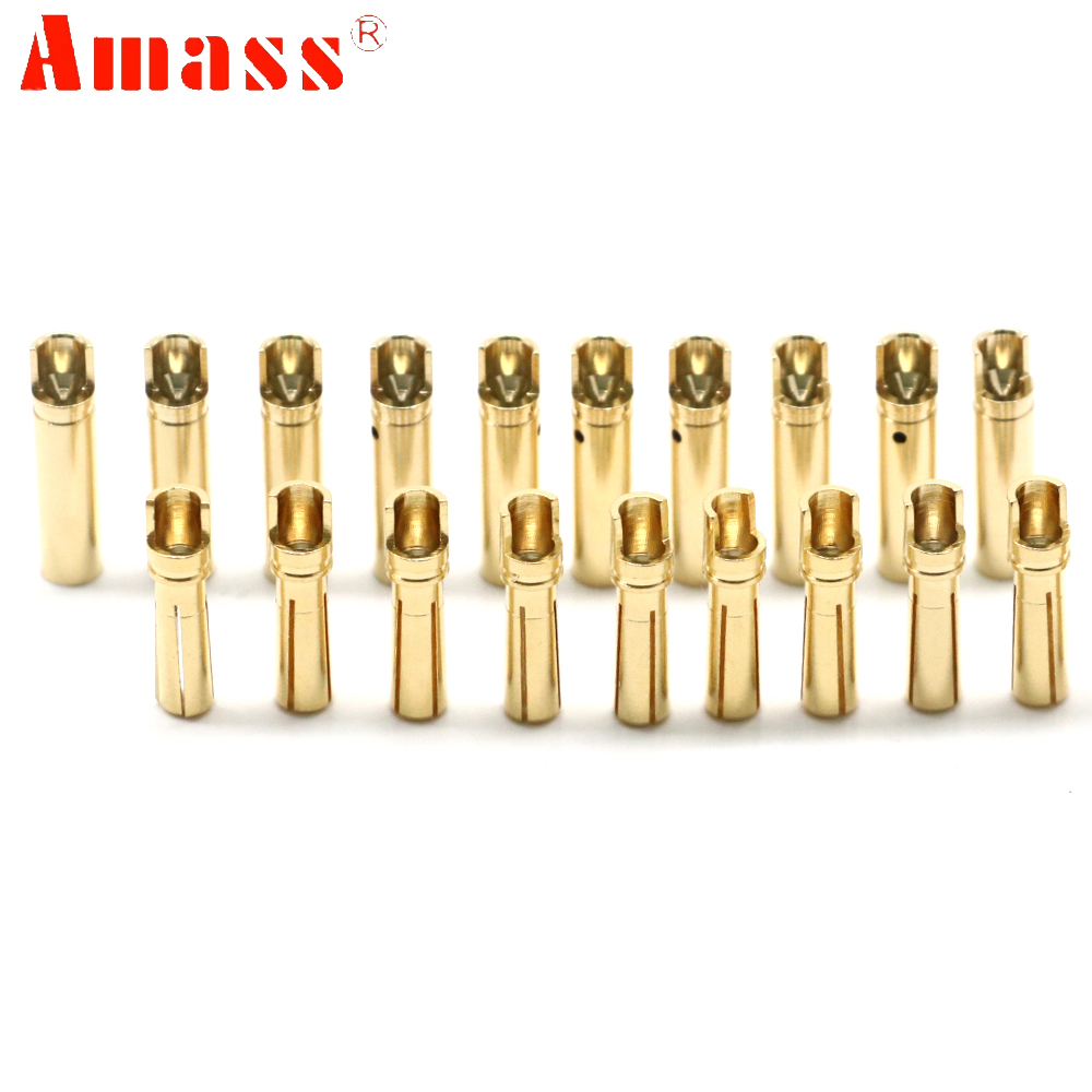 5pair/lot Amass 3.5mm 4mm Gold - Rc Hobbyking review and price