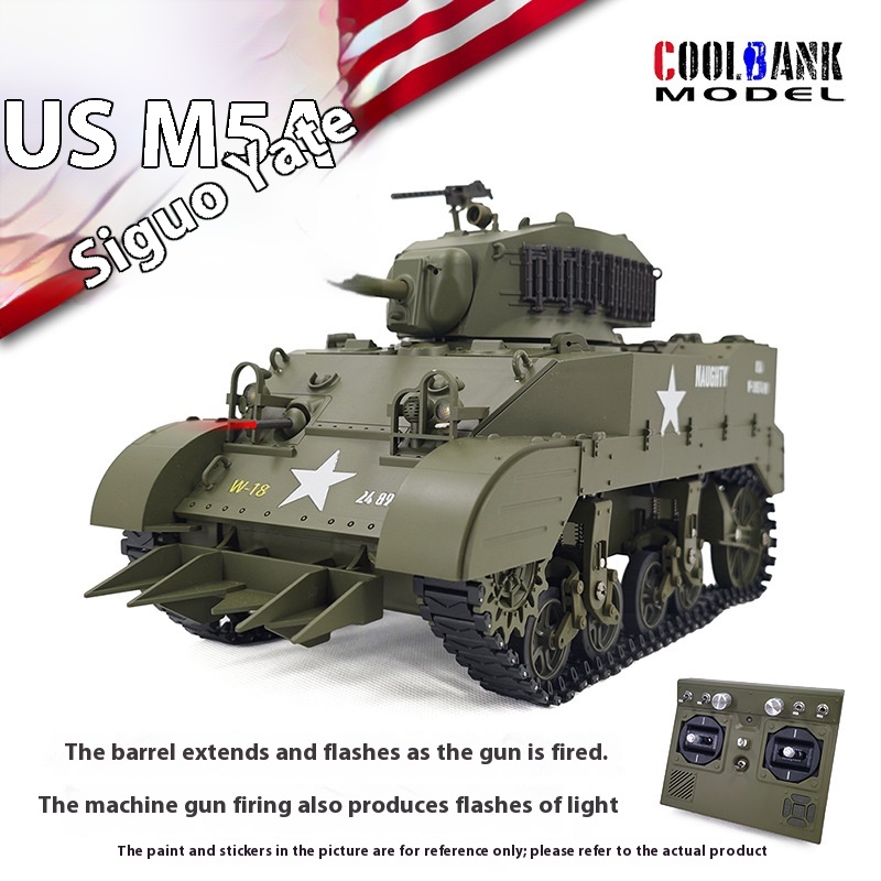 1:16 Rc Tank Usa Stuart M5a1 L - Rc Hobby Tank review and price