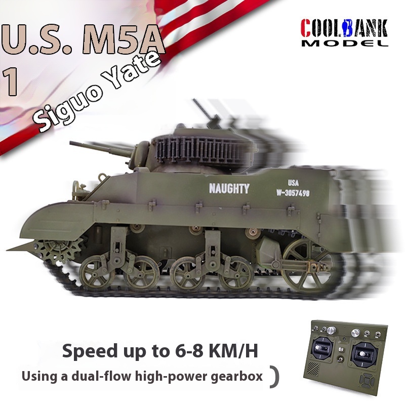 1:16 Rc Tank Usa Stuart M5a1 L - Rc Hobby Tank review and price
