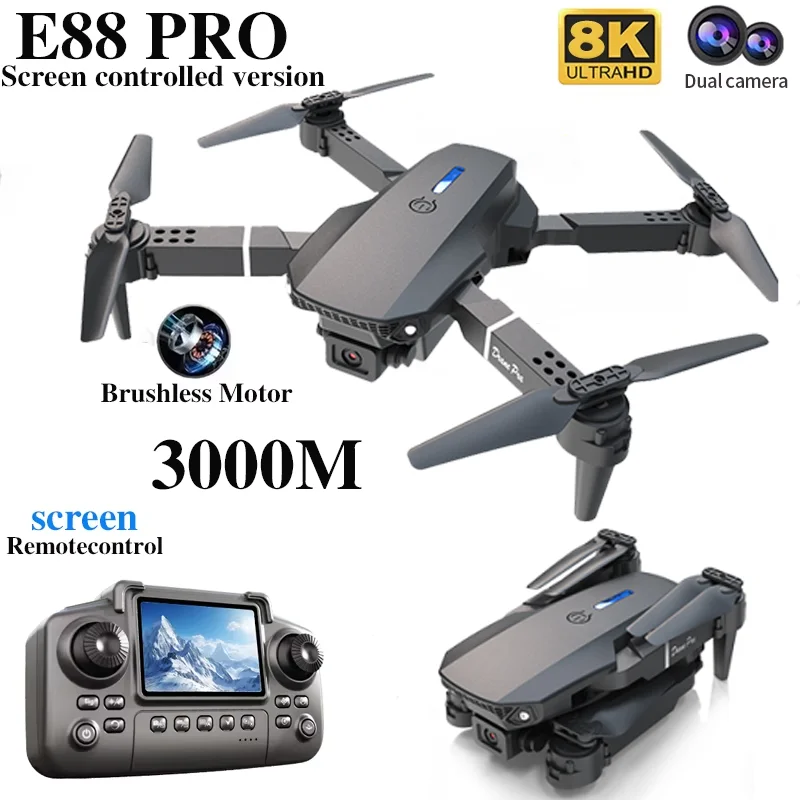 Professional E88 PRO Drone wit - Rc Hobby Helicopter review and price