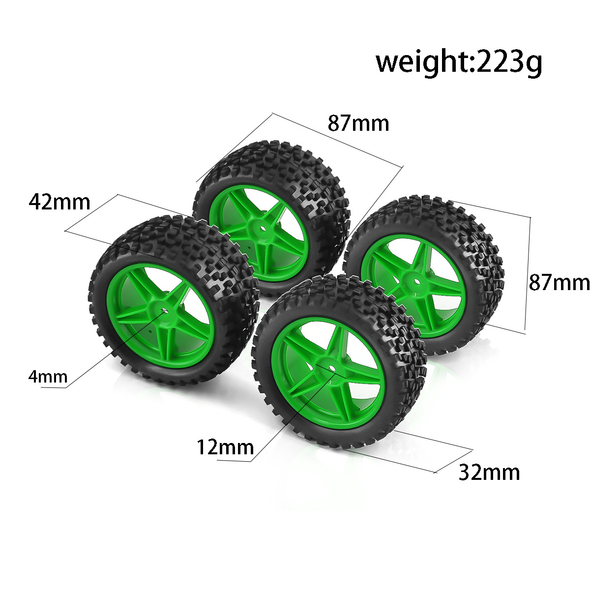 1/10 RC Off Road Tires And Whe - Yunshen Rc Hobby review and price