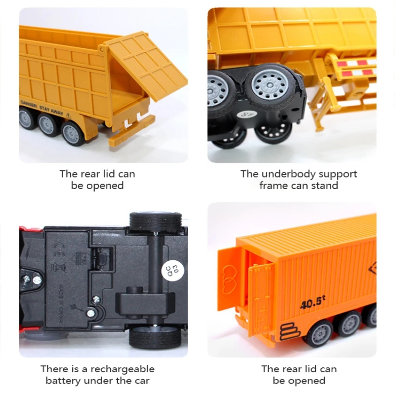 1/48 RC Container Truck Toy Ki - Hobby Rc Van review and price