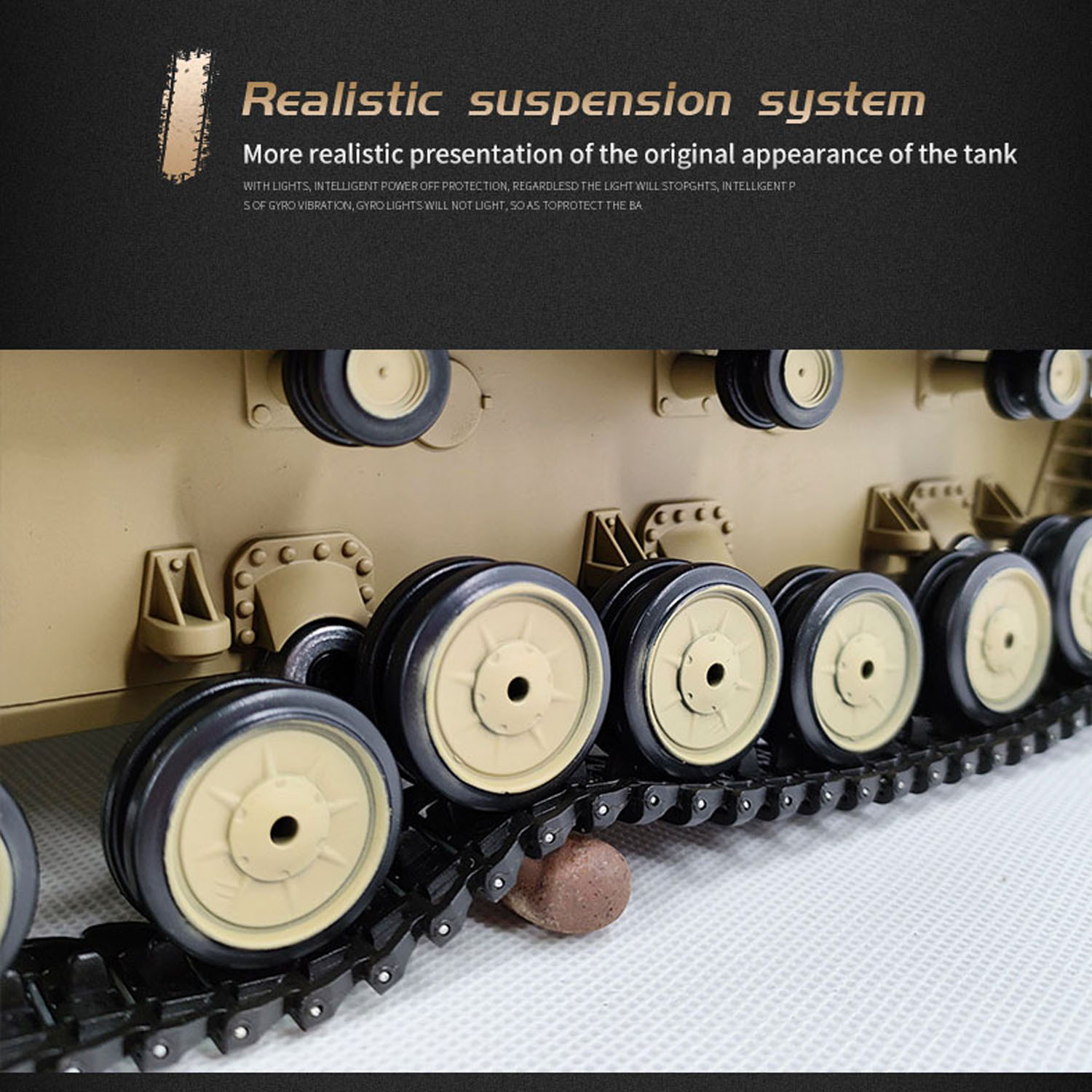 Toy 1:16 7.0 Military RC Tank  - Rc Hobby Tank review and price