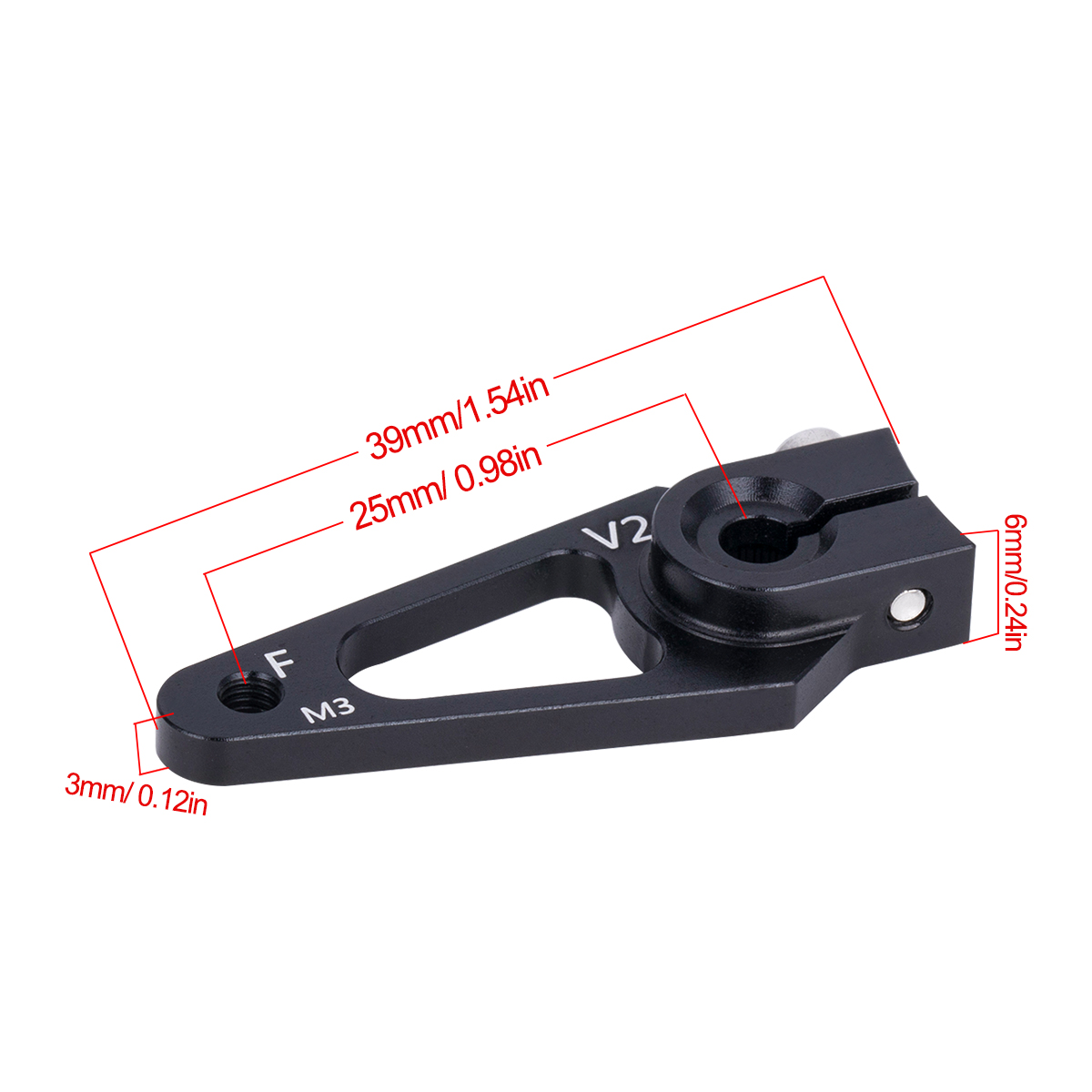 7075 Aluminum 25T Servo Horn M - Rc Hobby Zone review and price