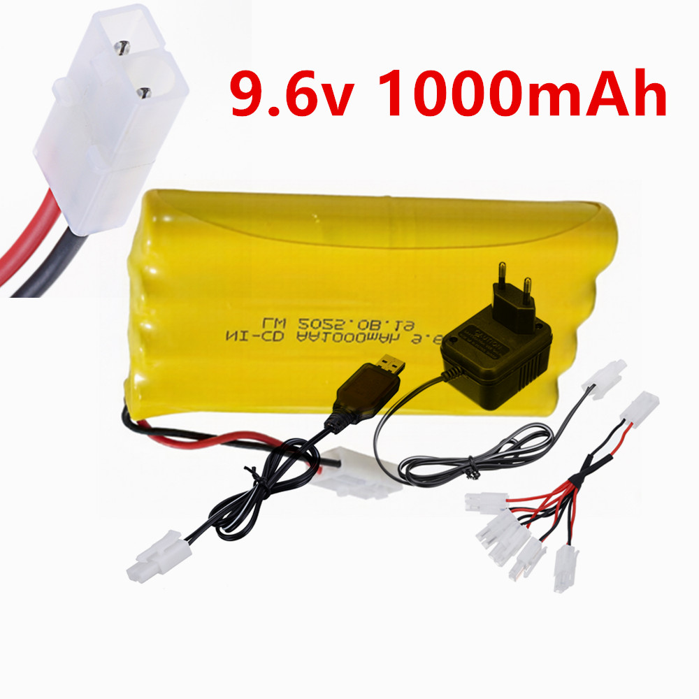 9.6v 1000mAh Ni-CD AA Recharge - Rc Hobbyking review and price