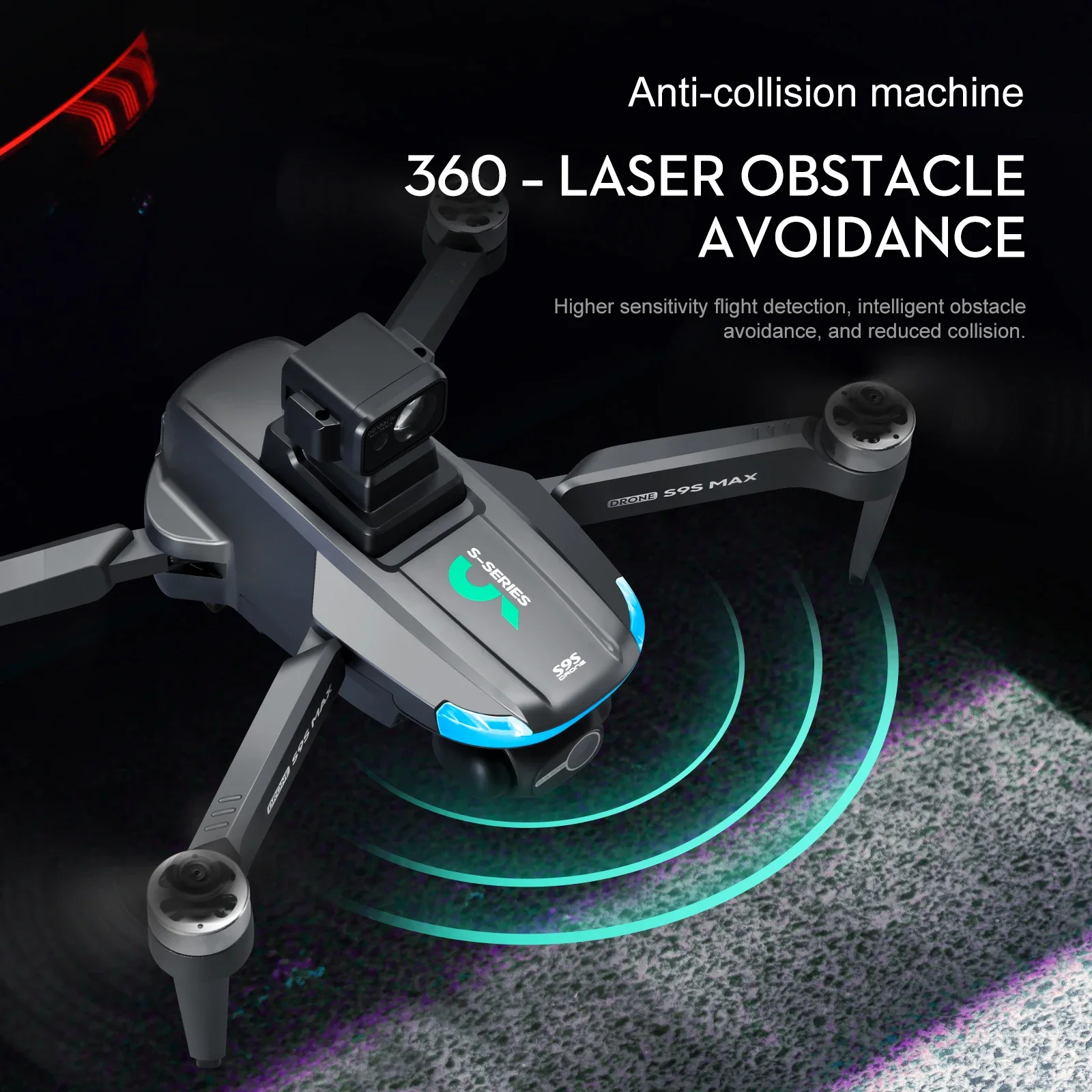 NEW S9S MAX MINI Drone 4K 2-Ax - Rc Hobby Wire review and price