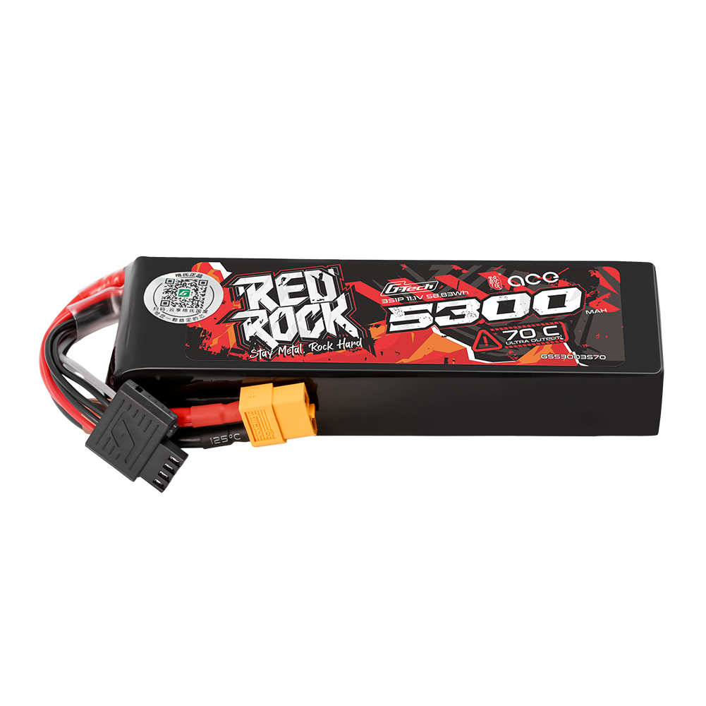 G-TECH ACE RedRock 5300mAh 70C - Rc Hobby Tech review and price