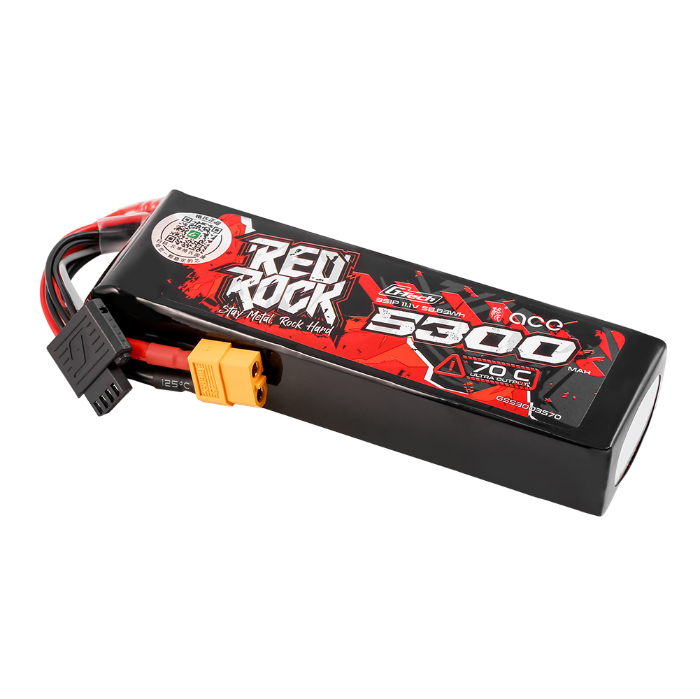 G-TECH ACE RedRock 5300mAh 70C - Rc Hobby Tech review and price