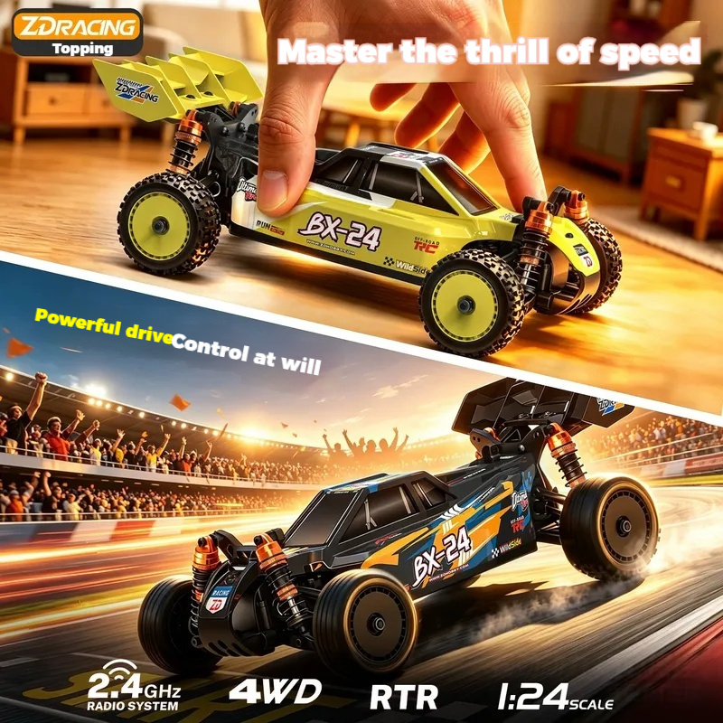 Zd Racing 1/24 Bx 24 4wd Brush - Rc Hobby Track review and price