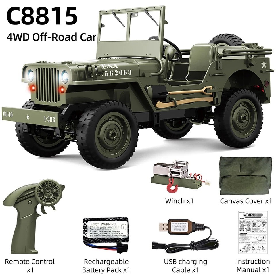 JJRC C8815 4WD RC Car Parts Ge - Hobby Rc Van review and price