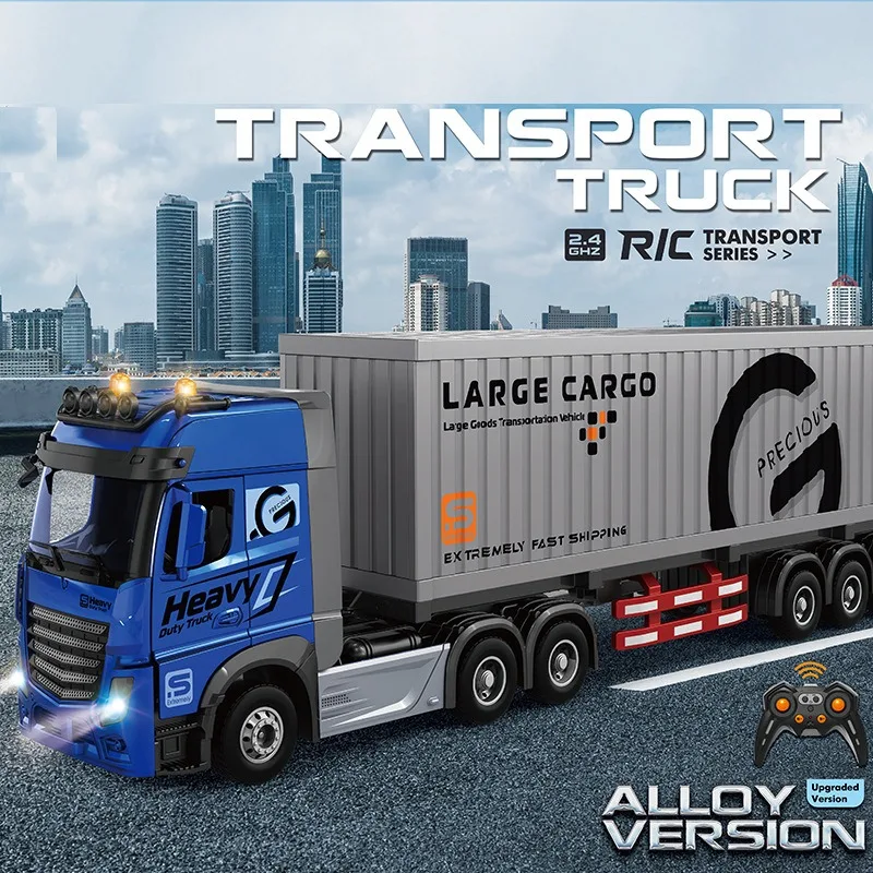 RC Car Big RC Container Truck  - Hobby Rc Van review and price