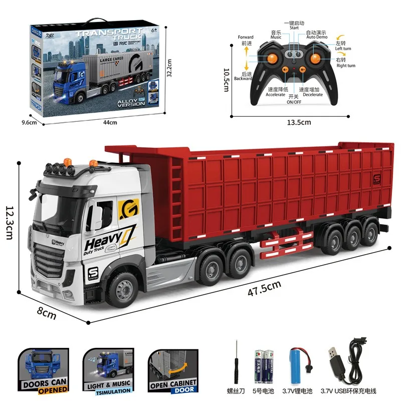 RC Car Big RC Container Truck  - Hobby Rc Van review and price