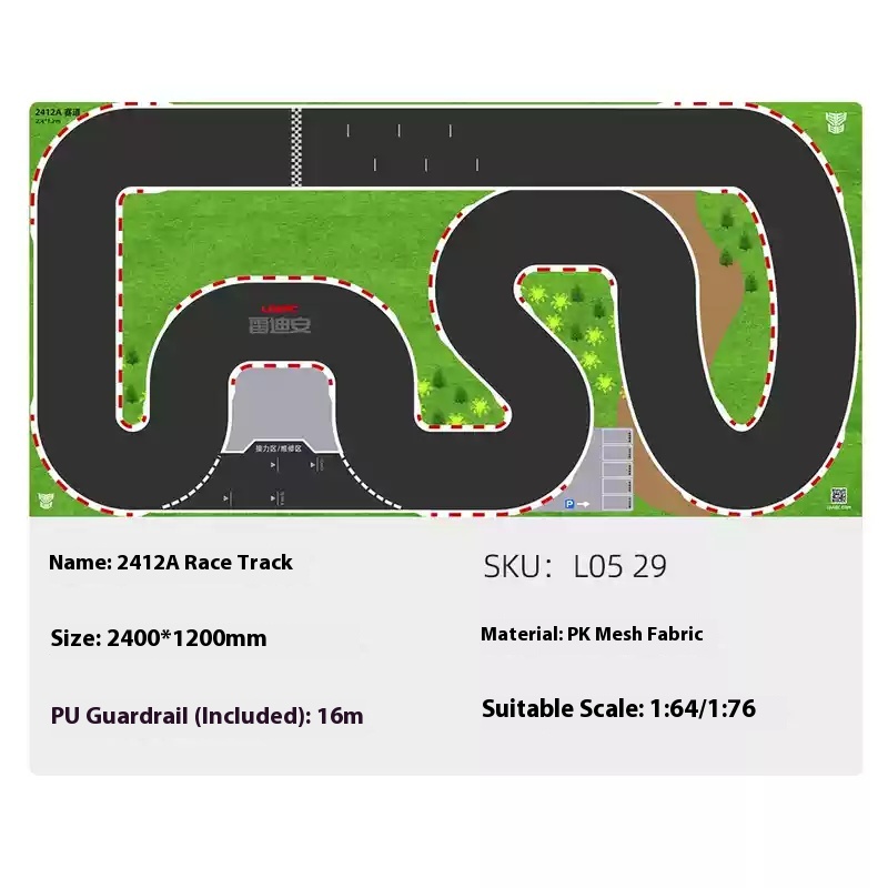 Ldarc Rc V64 1:76 240*120cm Re - Rc Hobby Track review and price