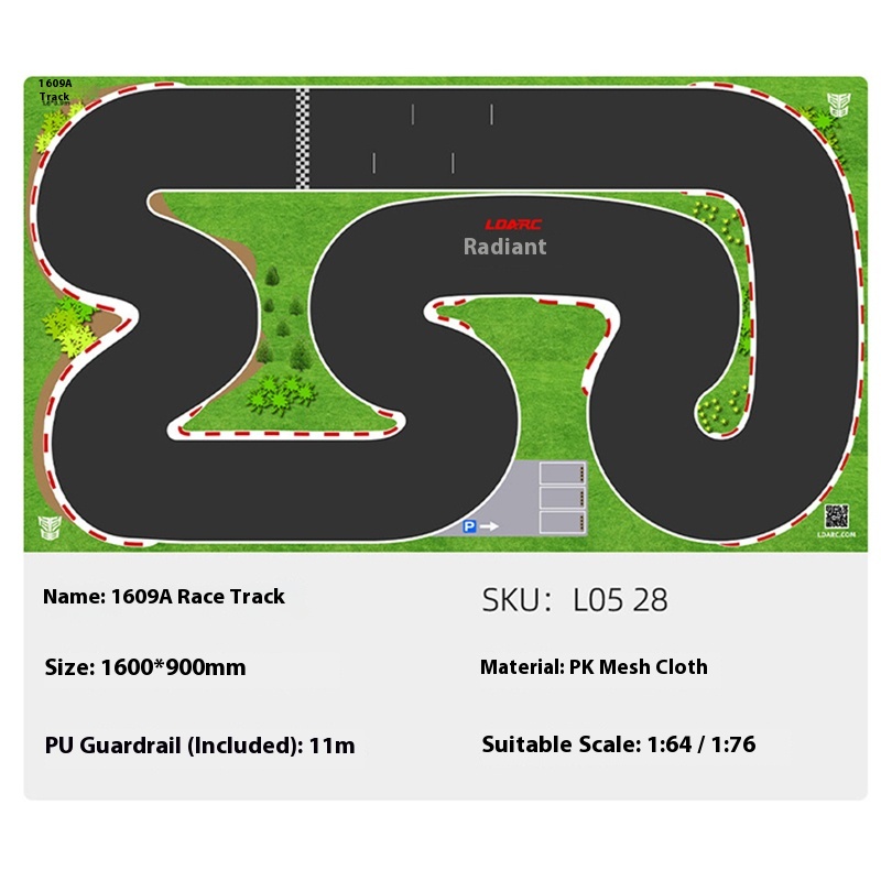 Ldarc Rc V64 1:76 240*120cm Re - Rc Hobby Track review and price