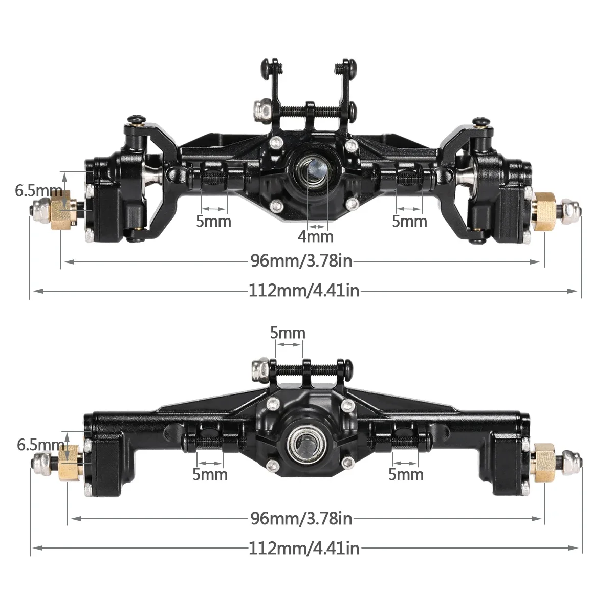 TRX4M Aluminum Front Rear Port - Rc Hobby Zone review and price