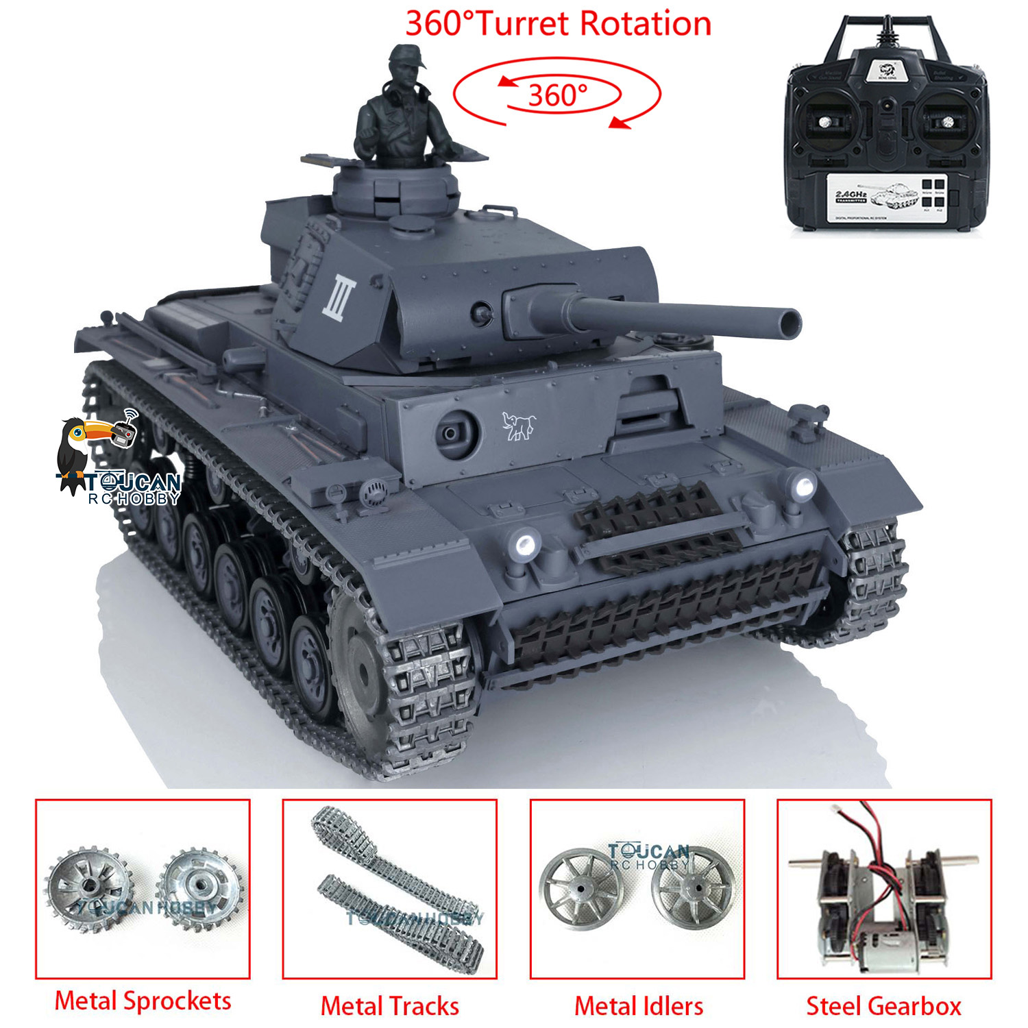 US Sale Henglong 1/16 7.0 Upgr - Rc Hobby Track review and price