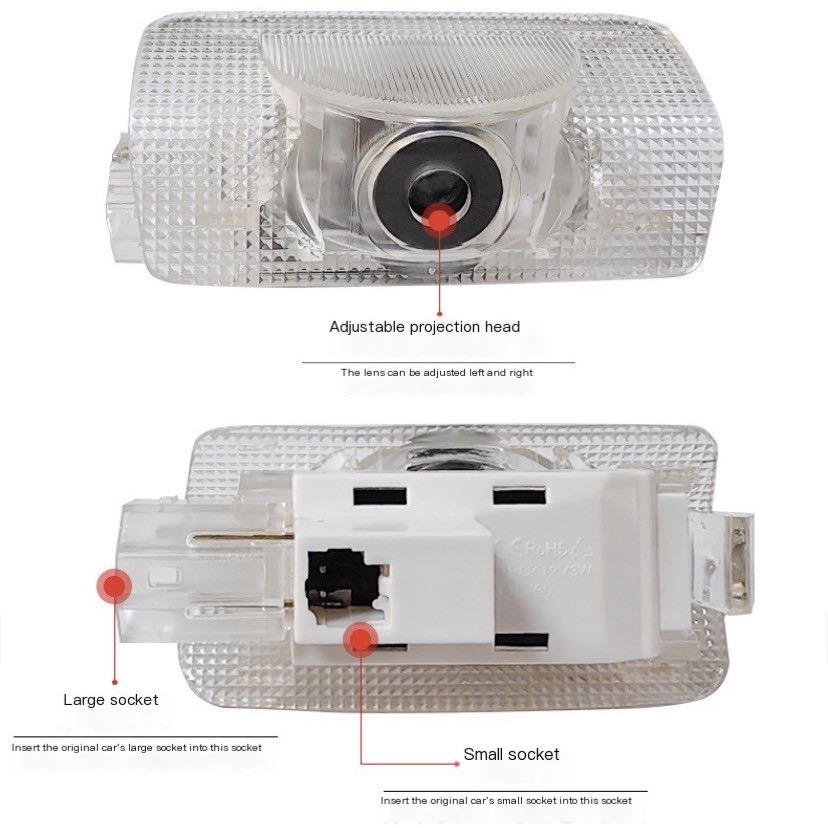 2Pcs LED Projector Lamp Car Do - Yunshen Rc Hobby review and price