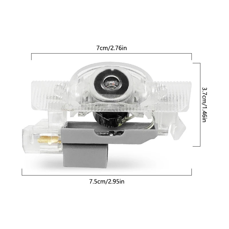 2Pcs LED Projector Lamp Car Do - Yunshen Rc Hobby review and price