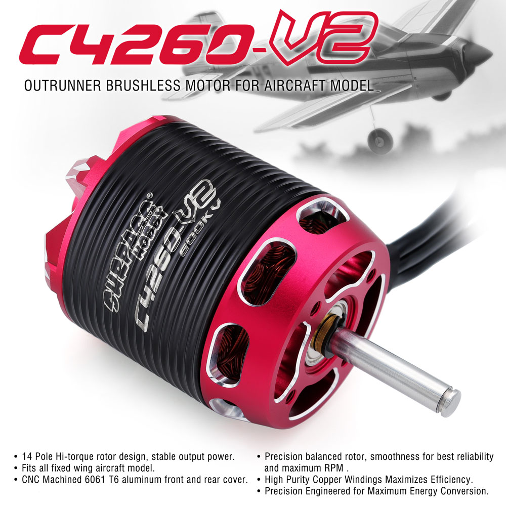 SURPASS HOBBY C4240 750KV/850K - Rc Hobbyking review and price