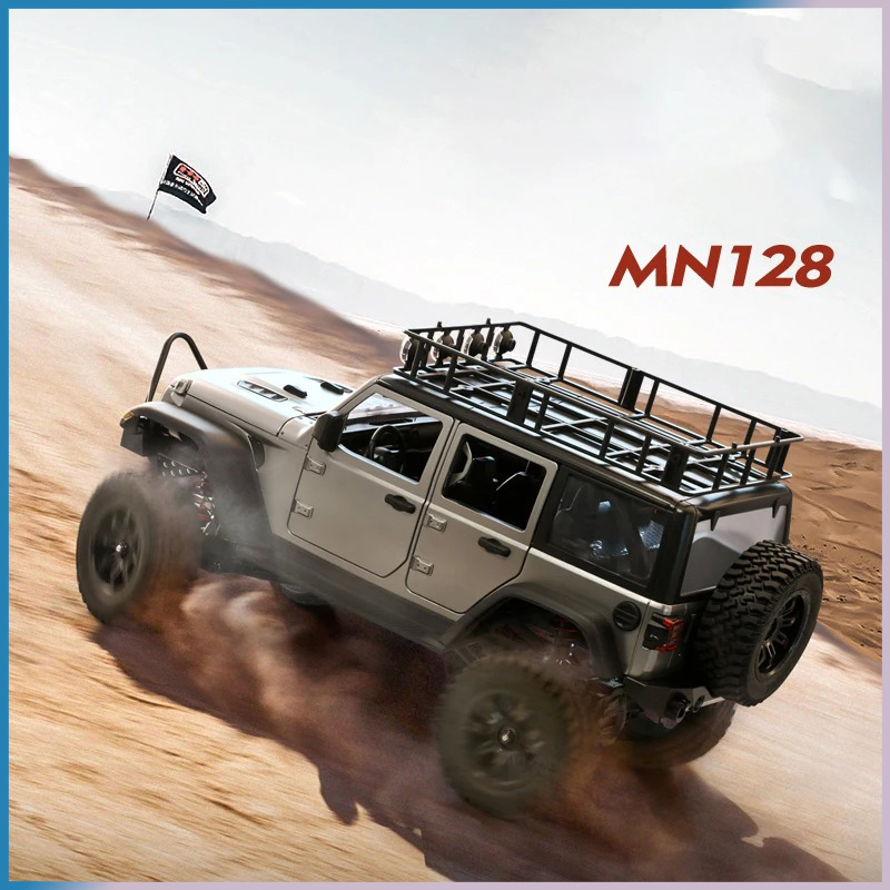 RC Crawler 4x4 Car MN128  2.4G - Rc Hobby France review and price