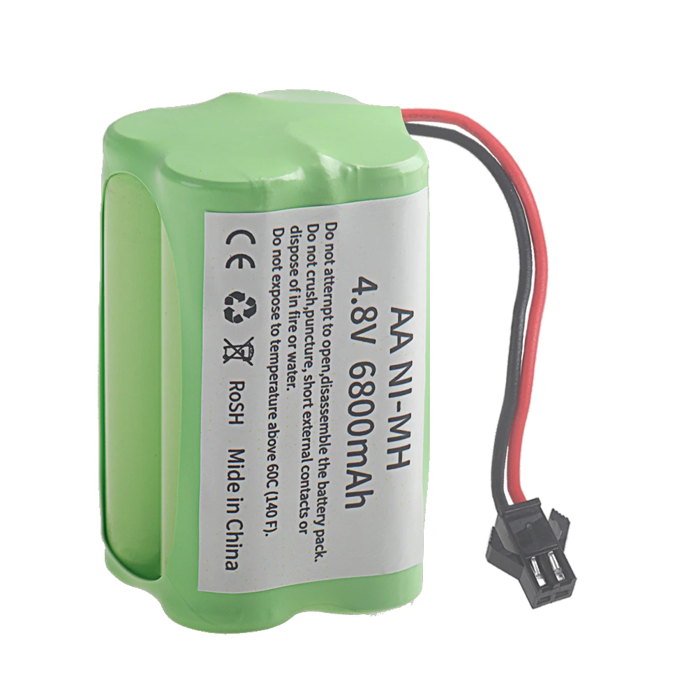 NI-MH 6800mAh 4.8V 4*AA Batter - Rc Hobby Tank review and price