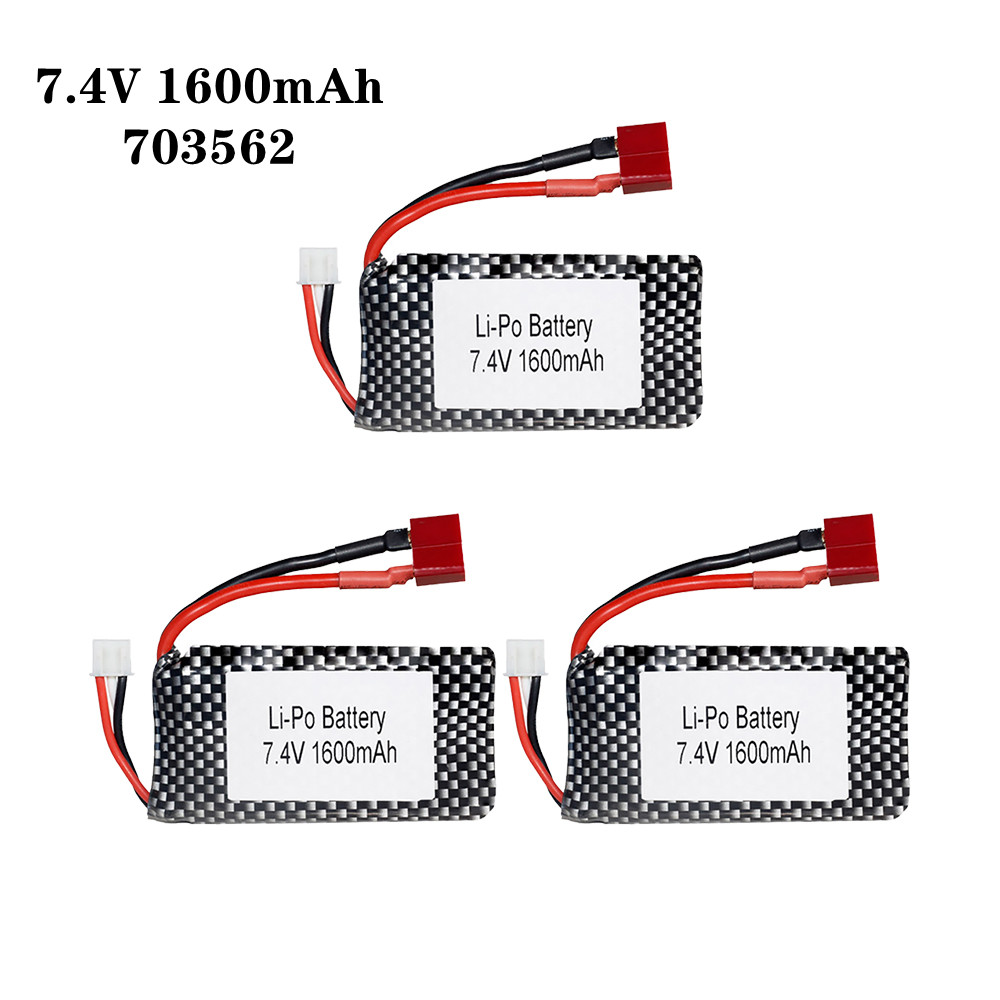 1/2/3pcs/Lot 7.4v 1600mah 7035 - Rc Hobby Helicopter review and price
