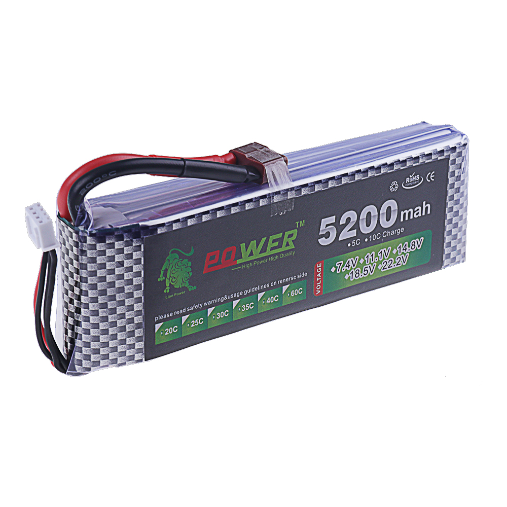 3S Lipo Battery 11.1V 5200mah  - Rc Hobby Helicopter review and price