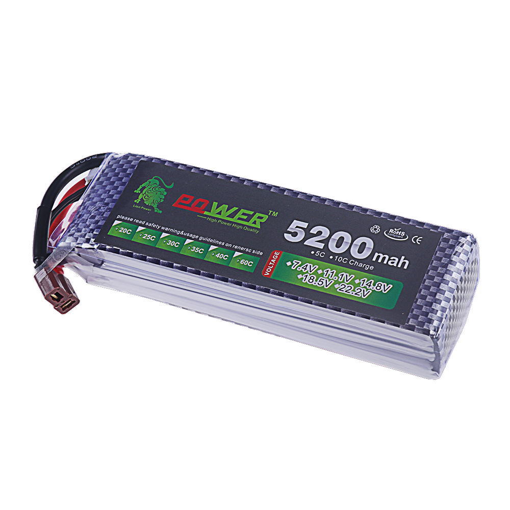 3S Lipo Battery 11.1V 5200mah  - Rc Hobby Helicopter review and price