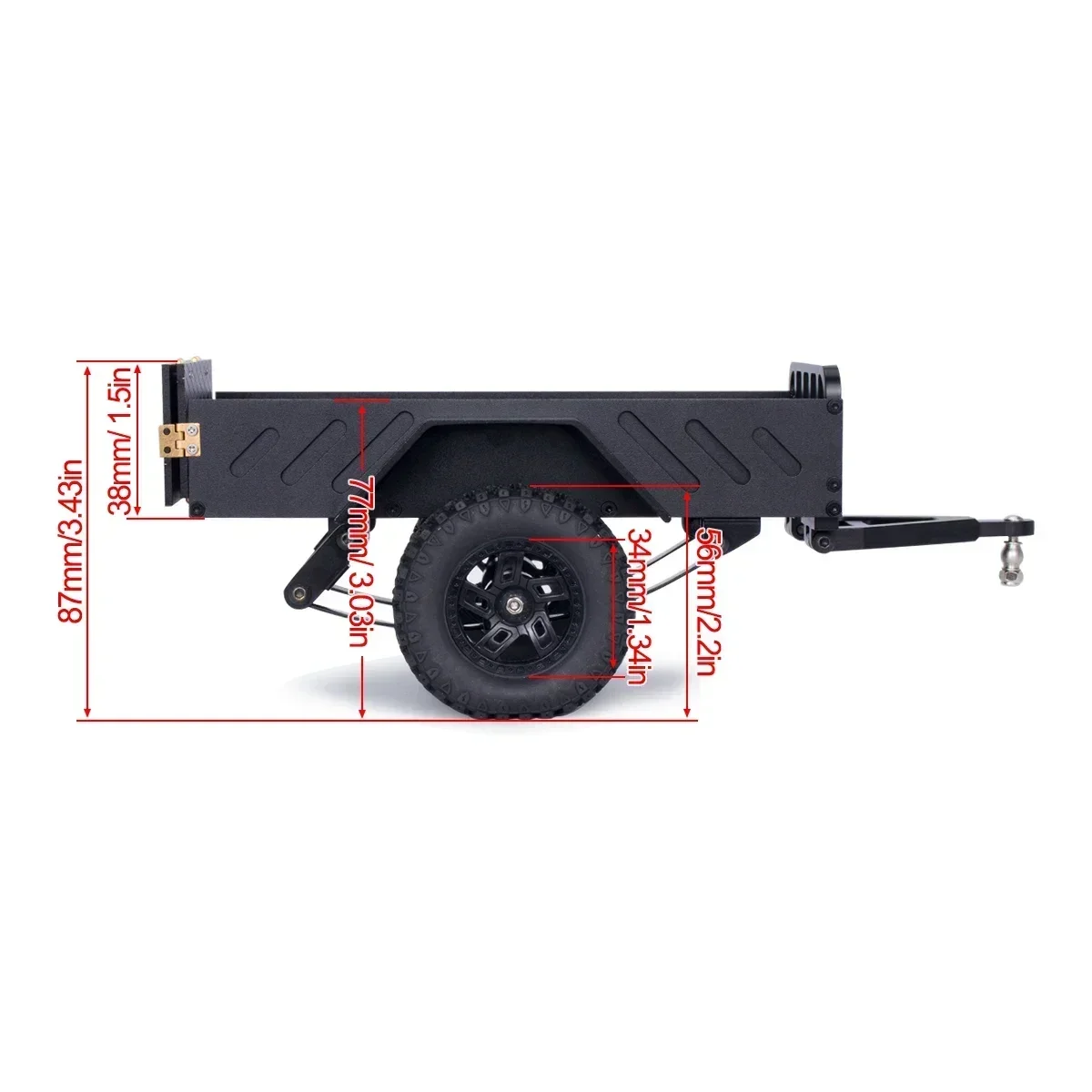Aluminum Alloy Utility Trailer - Hobby Rc Van review and price